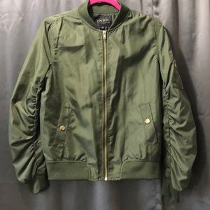 Green bomber jacket Size Medium
